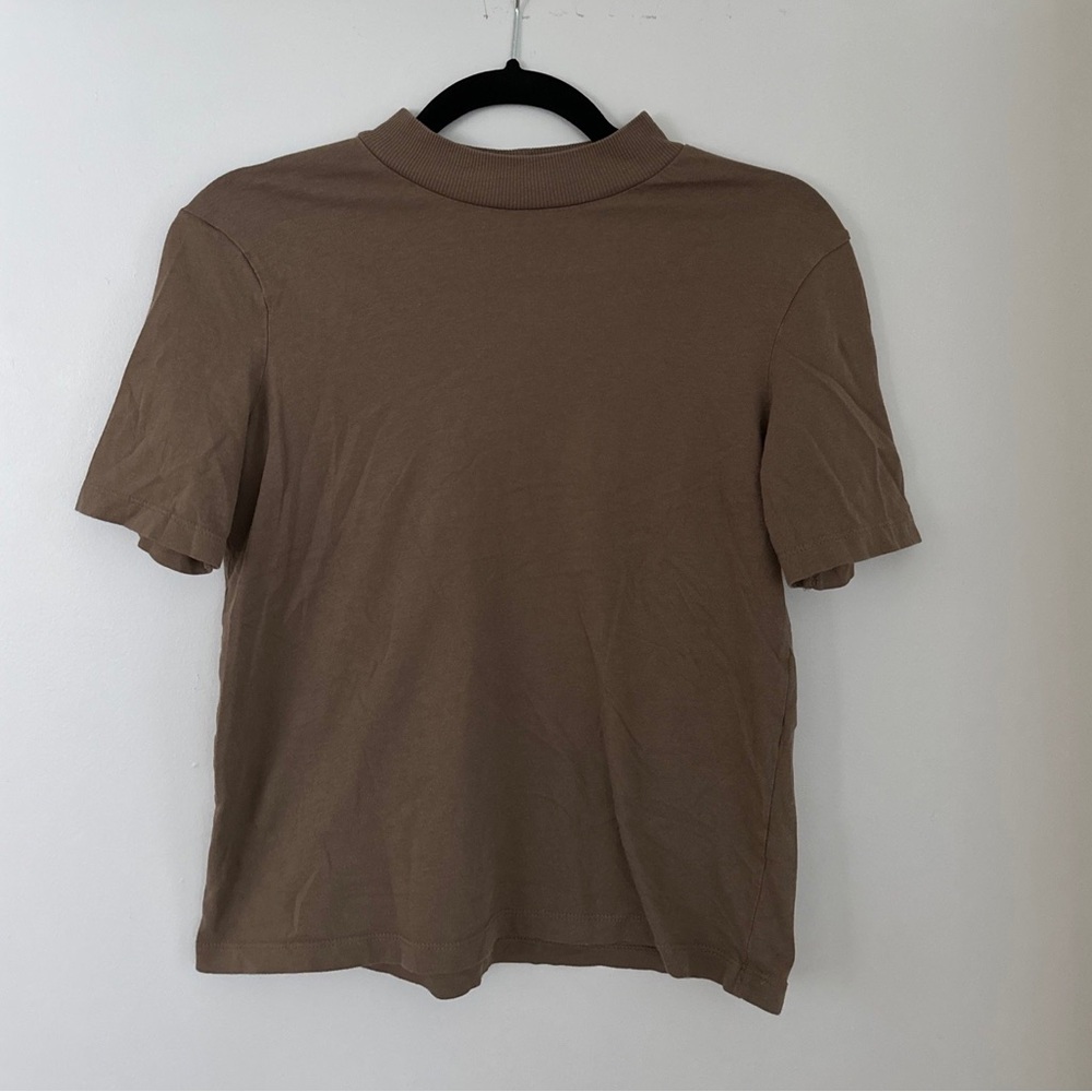Zara Army Green Tshirt